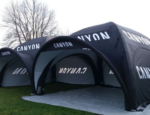 Canyon Bikes Event Tents