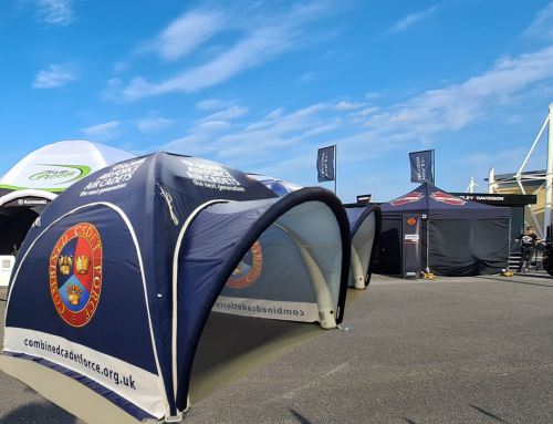 Recruitment Event Tents for RAF Cadets