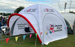 Lotus & Caterham Seven Club Inflatable Event Tents