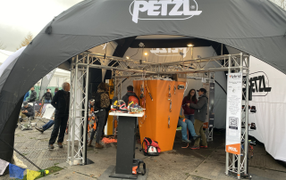 Petzl work-at-height gear and techincal gear for sport climbing, caving, mountaineering, etc.