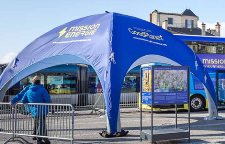 Mission Energy - Axion Easy inflatable event tents